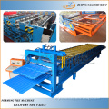 engineers available to go abroad for the roof sheet metal forming machine /for russia double decker making machine